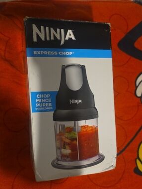 Ninja Express Chop Mini Food Chopper - Black/Clear